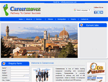 Tablet Screenshot of careermovez.com